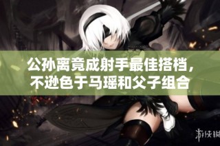公孙离竟成射手最佳搭档，不逊色于马瑶和父子组合