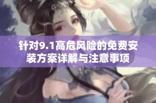 针对9.1高危风险的免费安装方案详解与注意事项