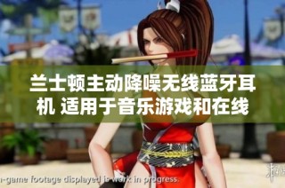 兰士顿主动降噪无线蓝牙耳机 适用于音乐游戏和在线课堂