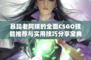 暴躁老阿姨的全面CSGO技能推荐与实用技巧分享宝典