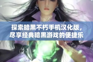 探索暗黑不朽手机汉化版，尽享经典暗黑游戏的便捷乐趣