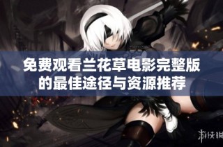 免费观看兰花草电影完整版的最佳途径与资源推荐