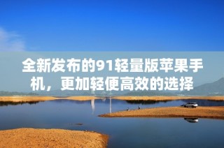 全新发布的91轻量版苹果手机，更加轻便高效的选择