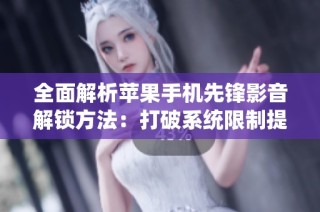 全面解析苹果手机先锋影音解锁方法：打破系统限制提升用户体验技巧