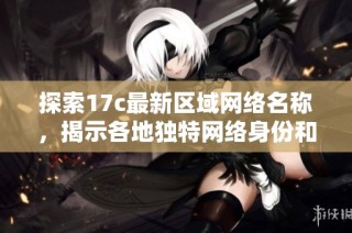 探索17c最新区域网络名称，揭示各地独特网络身份和文化风貌