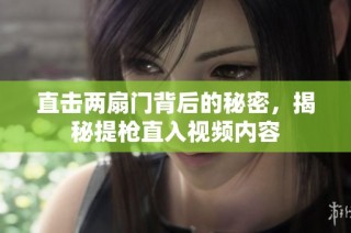 直击两扇门背后的秘密，揭秘提枪直入视频内容