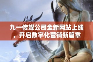 九一传媒公司全新网站上线，开启数字化营销新篇章