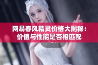 网易春风精灵价格大揭秘：价值与性能是否相匹配