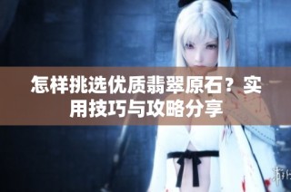怎样挑选优质翡翠原石？实用技巧与攻略分享