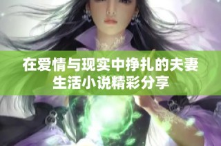 在爱情与现实中挣扎的夫妻生活小说精彩分享