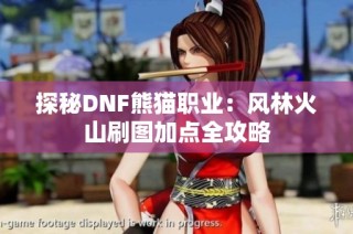 探秘DNF熊猫职业：风林火山刷图加点全攻略