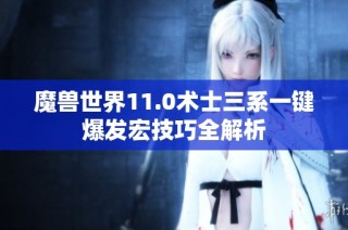 魔兽世界11.0术士三系一键爆发宏技巧全解析