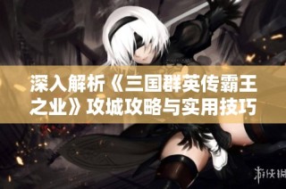 深入解析《三国群英传霸王之业》攻城攻略与实用技巧分享