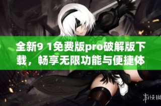 全新9 1免费版pro破解版下载，畅享无限功能与便捷体验