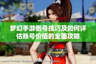 梦幻手游倒号技巧及如何评估账号价值的全面攻略