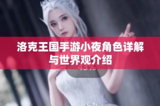 洛克王国手游小夜角色详解与世界观介绍