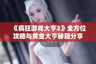 《疯狂游戏大亨2》全方位攻略与黄金大亨秘籍分享