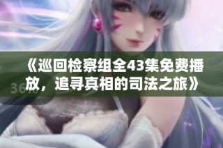 《巡回检察组全43集免费播放，追寻真相的司法之旅》