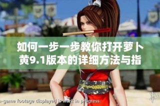 如何一步一步教你打开萝卜黄9.1版本的详细方法与指南
