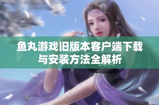 鱼丸游戏旧版本客户端下载与安装方法全解析