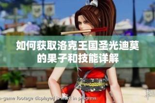 如何获取洛克王国圣光迪莫的果子和技能详解