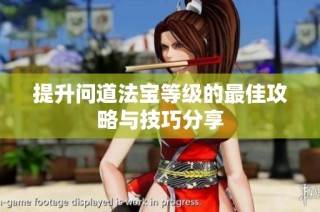 提升问道法宝等级的最佳攻略与技巧分享
