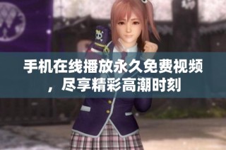 手机在线播放永久免费视频，尽享精彩高潮时刻
