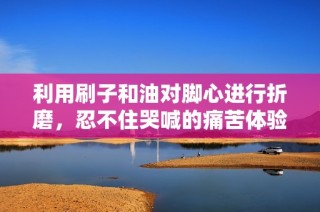 利用刷子和油对脚心进行折磨，忍不住哭喊的痛苦体验