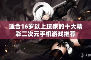 适合16岁以上玩家的十大精彩二次元手机游戏推荐