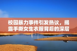 校园暴力事件引发热议，揭露手撕女生衣服背后的深层问题
