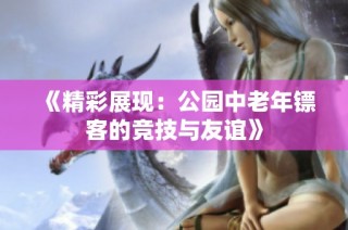 《精彩展现：公园中老年镖客的竞技与友谊》