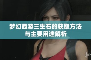 梦幻西游三生石的获取方法与主要用途解析