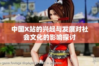 中国X站的兴起与发展对社会文化的影响探讨