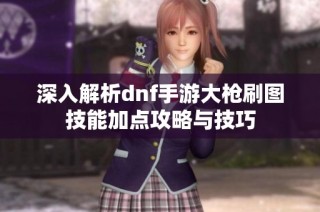 深入解析dnf手游大枪刷图技能加点攻略与技巧