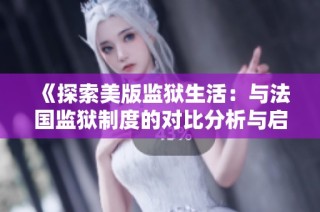 《探索美版监狱生活：与法国监狱制度的对比分析与启示》