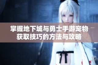 掌握地下城与勇士手游宠物获取技巧的方法与攻略