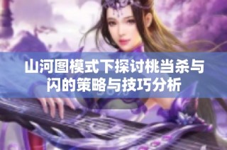 山河图模式下探讨桃当杀与闪的策略与技巧分析