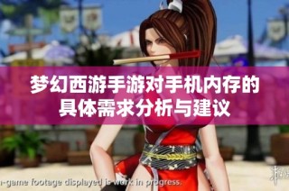 梦幻西游手游对手机内存的具体需求分析与建议