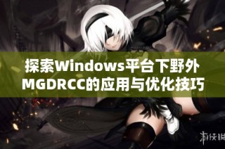 探索Windows平台下野外MGDRCC的应用与优化技巧