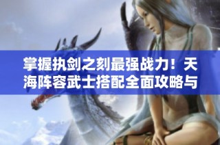 掌握执剑之刻最强战力！天海阵容武士搭配全面攻略与战场制胜技巧