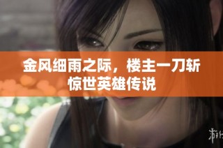 金风细雨之际，楼主一刀斩惊世英雄传说
