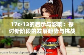 17c·13的启示与影响：探讨新阶段的发展趋势与挑战