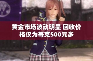 黄金市场波动明显 回收价格仅为每克500元多