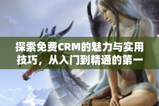 探索免费CRM的魅力与实用技巧，从入门到精通的第一集
