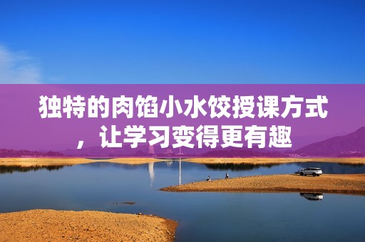独特的肉馅小水饺授课方式，让学习变得更有趣