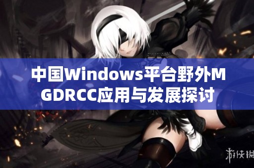 中国Windows平台野外MGDRCC应用与发展探讨