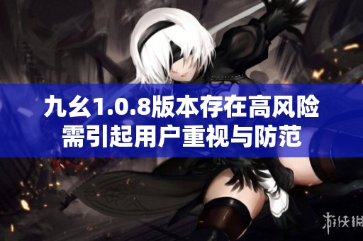 九幺1.0.8版本存在高风险需引起用户重视与防范