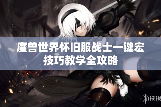魔兽世界怀旧服战士一键宏技巧教学全攻略