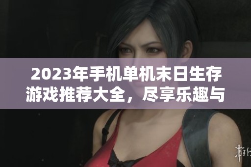 2023年手机单机末日生存游戏推荐大全，尽享乐趣与挑战