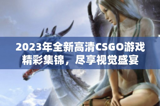 2023年全新高清CSGO游戏精彩集锦，尽享视觉盛宴